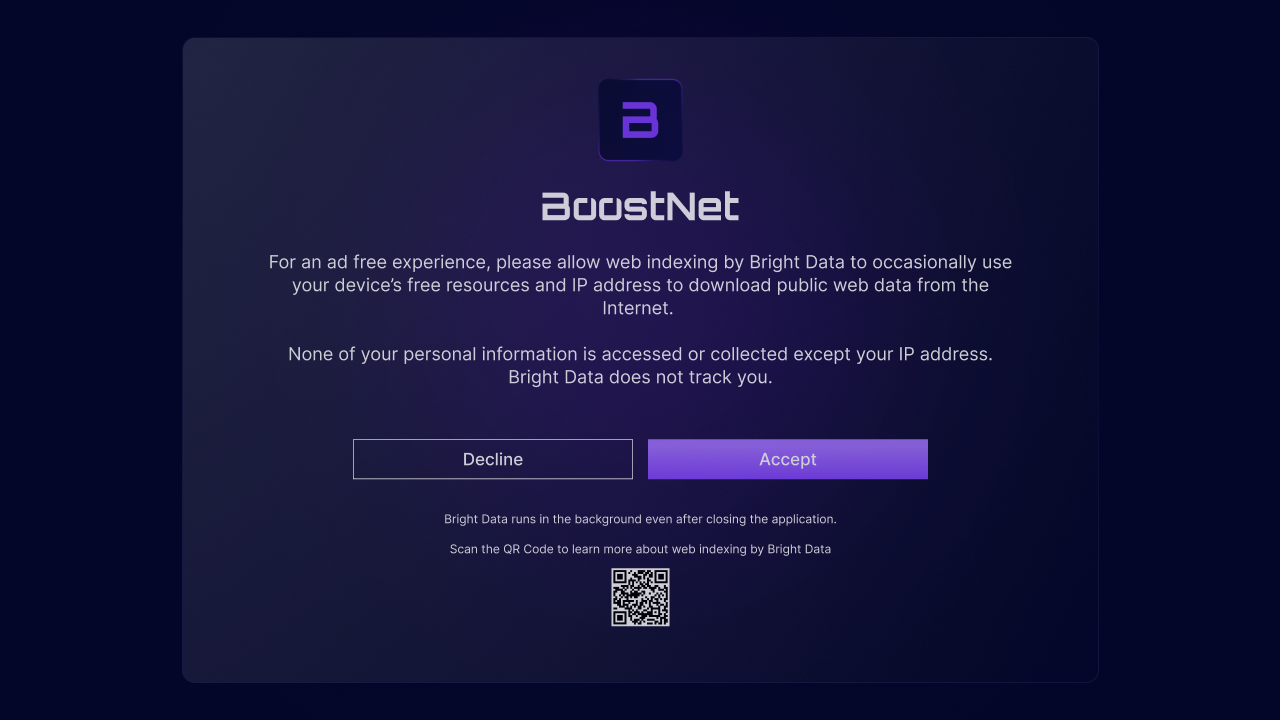 Popup example