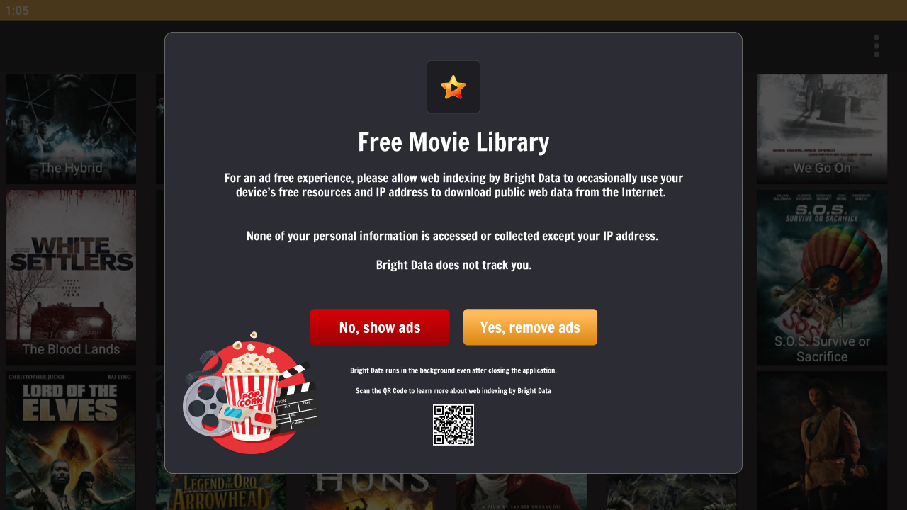 Popup example