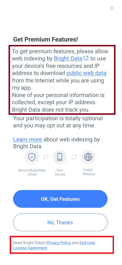 Default iOS Screen